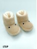Kids Cute Eyes Design Anti-Skid Knitted Booties